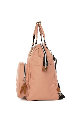 Bagmori Baby Bag Baskılı Cepli Anne Bebek Bakım Sırt Çantası
