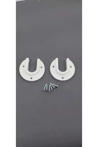 F Furnitura Mobilya Borusu Tutucu 255786032 Beyaz