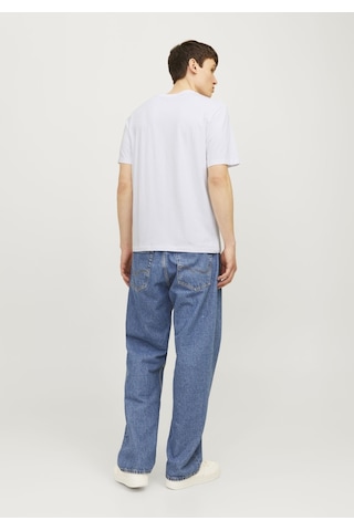 Jack & Jones JJECORP LOGO TEE PLAY Erkek  Beyaz Tişört