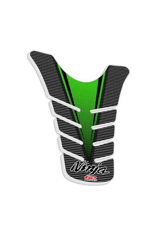 GP Kompozit Kawasaki Ninja 250 SL 2015 - 2016 Uyumlu Tank Pad Yeşil