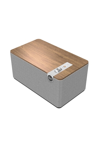 Klipsch The Three+ Heritage Serisi Ceviz Kaplamalı, Bluetooth 5.3, Phono, Usb-c Ve Rca Girişli Taşınabilir Hoparlör