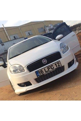 Fiat Linea Ön Tampon Eki 2008-2012 - Mat Siyah STR-674