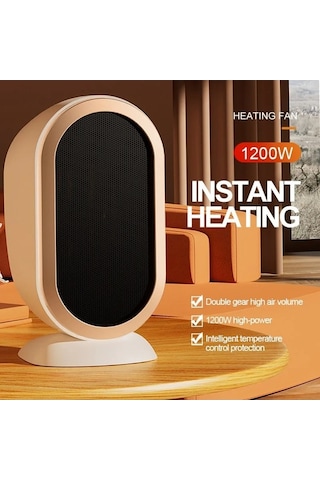 Trendooze Isıtıcı Ptc Hızlı Isıtma Masaüstü Sıcak Hava Isıtıcı, Güçlü Performans