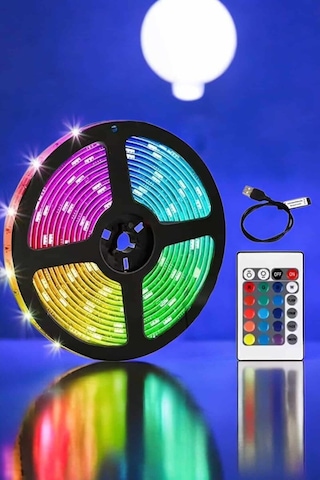 Smart Şerit Led Tv Arkası Renkli Kumandalı 10 Metre 19157373