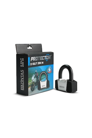 Protector Zın14 Motosiklet Kesilmez Kilidi 14mm