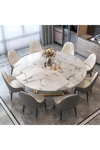 Metal Modern Hilara Yemek Masası