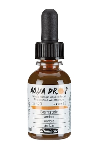 Schmincke Aqua Drop Sıvı Suluboya 30ml - Amber