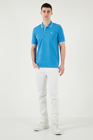 Buratti Pamuklu Slim Fit Şerit Detaylı Düğmeli Polo Yaka 3'Lü Paket Erkek T Shirt 5902118S3 Siyah-Vizon-Koyu Mavi