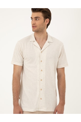 Pierre Cardin Erkek Bej Gömlek Örme 50288946-vr011 Bej