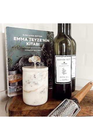 Akayev Mermer Beyaz Ginkgo Baharatlık