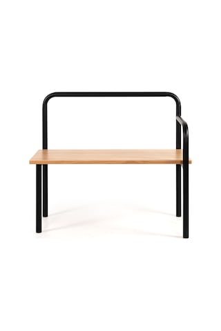 U Bench Meşe Siyah