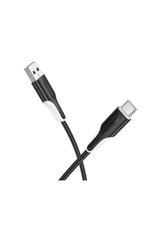 Borofone Bx119 Yeni Usb Usb-c / Tip-c Şarj Veri Kablosu, Uzunluk: 1m Siyah