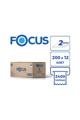 FOCUS EXTRA Z KATLI HAVLU 12x200 YAPRAK 000000000070400190