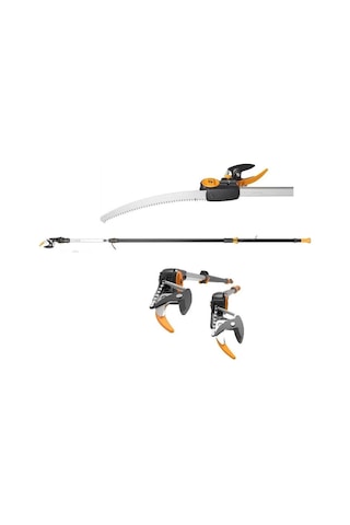 Fiskars 115017 Upx86 Powergear Teleskopik Dal Kesme + Testere