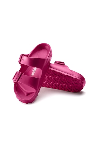 Birkenstock Bırkenstock Arızona Eva Suya Dayanıklı Pancar Rengi Çift Bantlı Kadın Terlik 1015471 1015471 Pembe Pembe