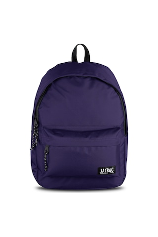 Jacbag Classic-Tek Bölmeli Okul Çantası Classic Jac-Mor Çok Renkli