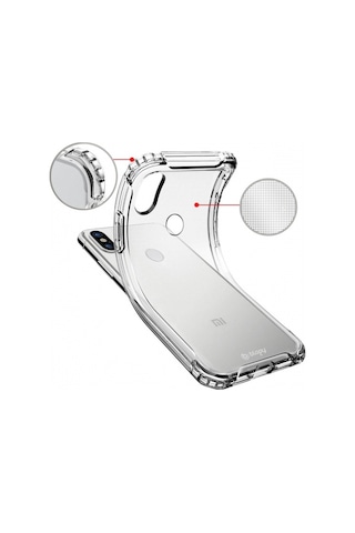 Blogy Mı S2 İle Uyumlu Crystal Fit Kılıf Crystal Clear