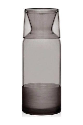 Rakle Matte Bardaklı Sürahi - Siyah - 700 Ml