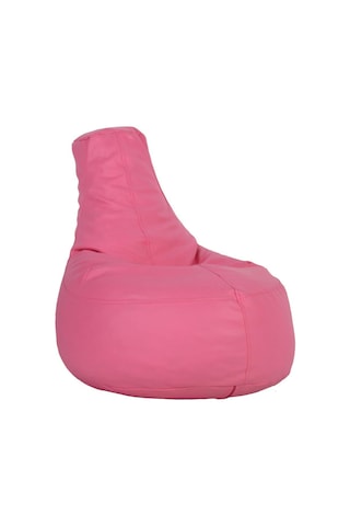 Deri Armut Koltuk Küçük Pembe 67 60 25 Cm
