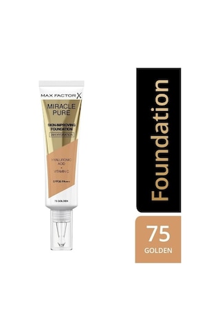 Max Factor Miracle Pure Foundation 75 Golden