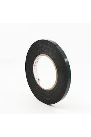 Köpük Çift Taraflı Bant Siyah 10mmx10mt