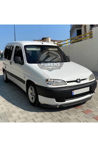 Peugeot Partner 1 1996-2003 Uyumlu H Lip Esnek Ön Lip 2 Parça Karlık Ön Ek Tampon Altı Dill