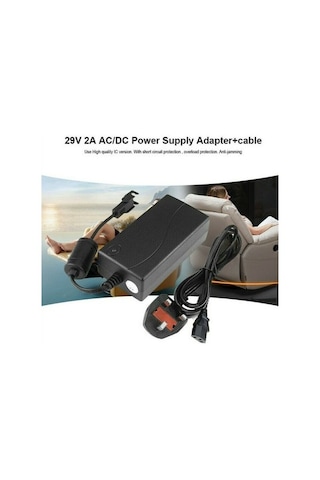 Shineyee 29v 2a 58w Elektrikli Masaj Sandalyesi & Divan Şarj Adaptörü Amerikan Standartı