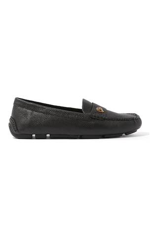 Kurt Geiger Eagle Driver Loafer - Siyah Şık Kadın Ayakkabı Babet