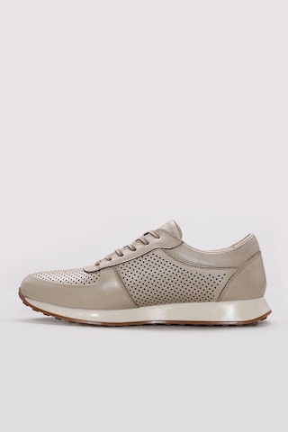 Fast Step Hakiki Deri Erkek Casual Ayakkabı 951ma557 Bej