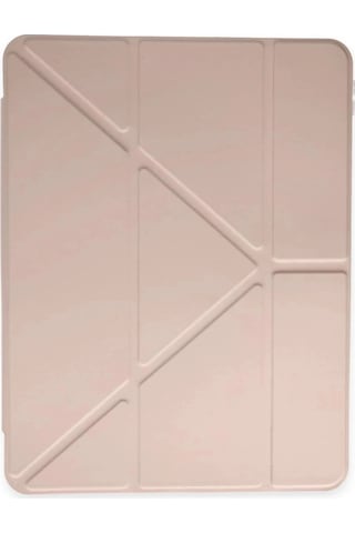 Mey İthalat Samsung Uyumlu Galaxy P610 Tab S6 Lite 10.4 Kılıf Kalemlikli Mars Tablet Kılıfı - Rose Gold