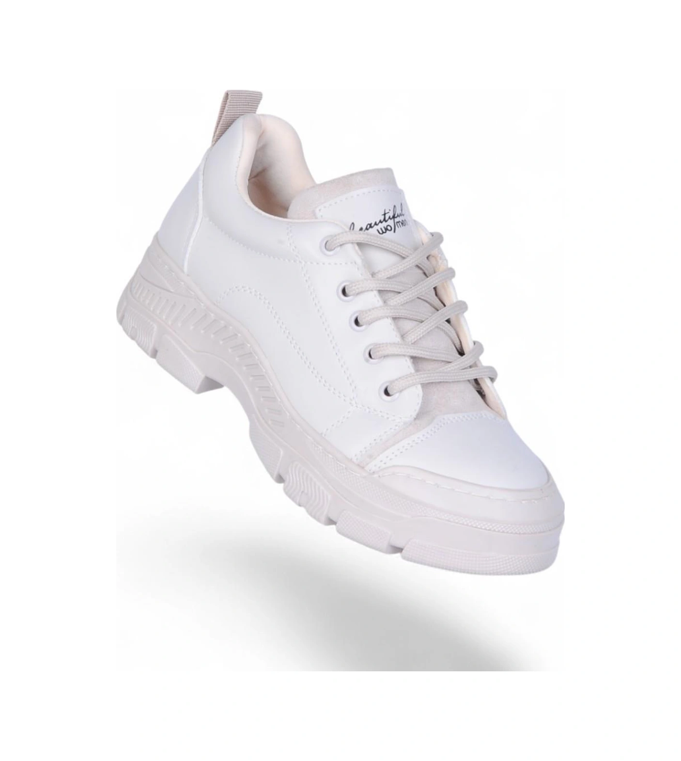 Skuaiter Skuaıter Wmn Kadın Sneaker Ayakkabı Bej