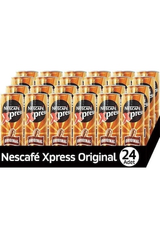 Nescafe Xpress Original Soğuk Kahve 250 Ml X 24 Adet Hazır