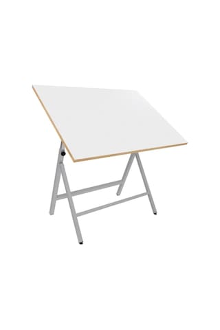 Panda Çizim Masası Ayak+tabla 70 100 Ebat Beyaz Panda Çizim Masası Ayak+tabla 70 100 Ebat Beyaz