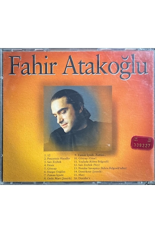 Müzik Cd'sidir Plak Değildir Cd Fahir Atakoğlu Fahir Atakoğlu C