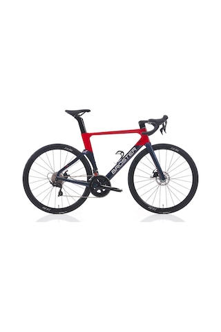 Broster Aero Cr-4000 105 Set Full Karbon 52 Cm Yol Yarış Bisikleti Kırmızı Lacivert Kırmızı
