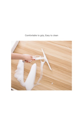 Geeksen Ev Ve Araç Temizliği İçin Çok Amaçlı Cam Sileci - Kaymazsız Silikon Kolu İle Pencereler, Aynalar, Duvarlar Diğer