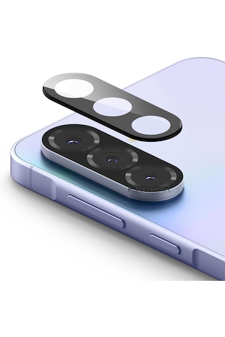 Samsung Galaxy A36 A56 Uyumlu Lens Koruyucu Cam +9h Ekran Cam Set