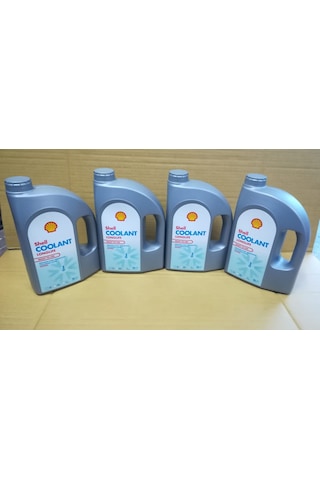 ﻿Shell Coolant Longlife Kırmızı Antifriz -37C Kullanıma Hazır 4 x 3 L