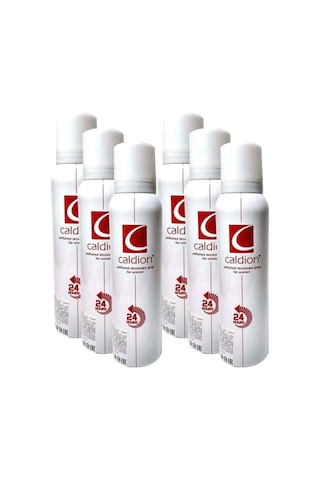 Caldion Kadın Sprey Deodorant 6 x 150 ML Caldion Kadın Sprey Deodorant 6 x 150 ML