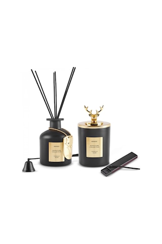 Karaca Signature Collection Reed Mum Ve Oda Kokusu Vanilla Noir Vanilla