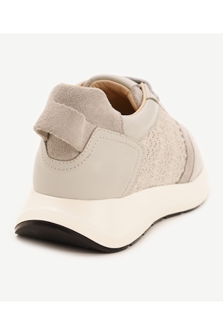 Yargıcı Triko Detaylı Sneakers 25ykay4084x 005 Gri