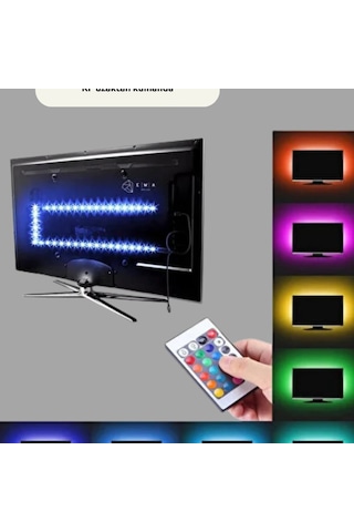 Müzikle Senkronize Led Şerit Tv Aydınlatma Yeni Nesil