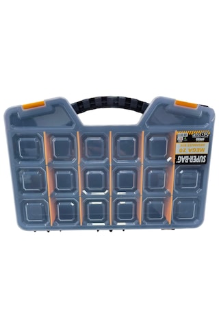 Super Bag Mega 20 Bölmeli Organizer Kutu 20 Bölmeli