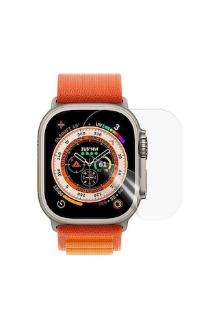 Apple Uyumlu  Watch Ultra 49mm Zore Narr Tpu Body Ekran Koruyucu