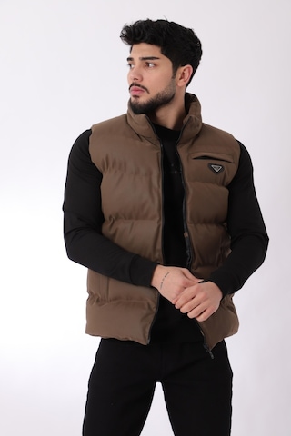 Armalı Karbon Deri Yelek Pldp 2959-1-60270 001