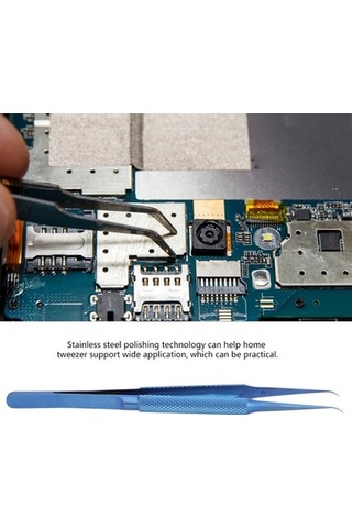Tongxida 0.15mm Titanyum Mikroskop Cımbızı, Yorgunluk Önleyici, Manyetik Ve Paslanmaz