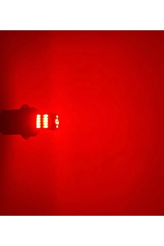 T10 Led 26 Ledli W5w Canbus Metal Ultra Power Kırmızı Park Plaka Tavan Ampulü