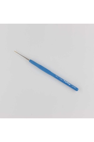 Abarta Tulip Silikon Elastik Saplı Dantel Tığ No:8 & 1.25mm Mavi No 8 - 1,25 Mm