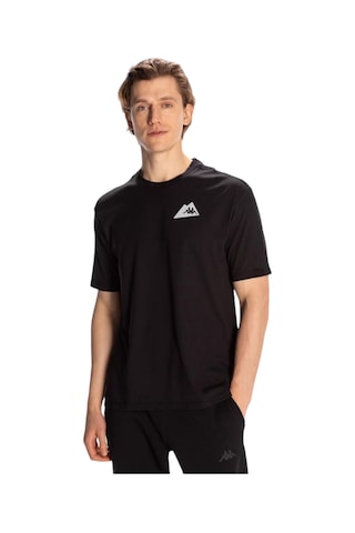 Kappa Erkek Frotis Regular Fit Tişört SIYAH