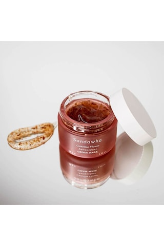 Sandawha Camellia Flower Antioxidant Cream Mask 65 Ml Antioksidan Yüz Kremi Maskesi
